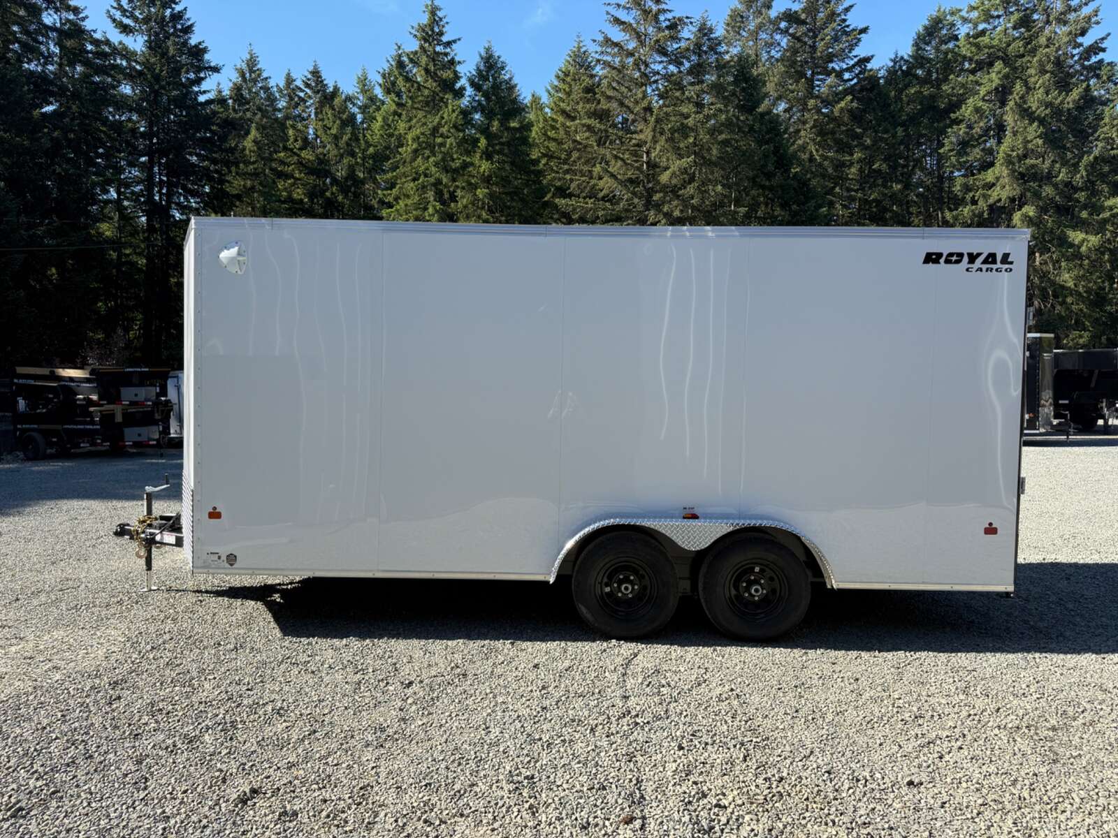 Photo of 2026 Royal Cargo 7.5x18+V 11,400lb GVWR - 86" Interior - Rear Ramp Door
