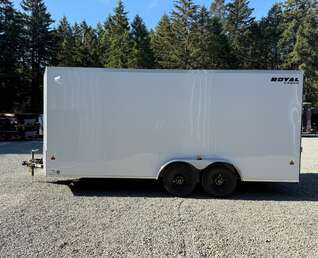 Thumbnail Photo of 2026 Royal Cargo 7.5x18+V 11,400lb GVWR - 86" Interior - Rear Ramp Door