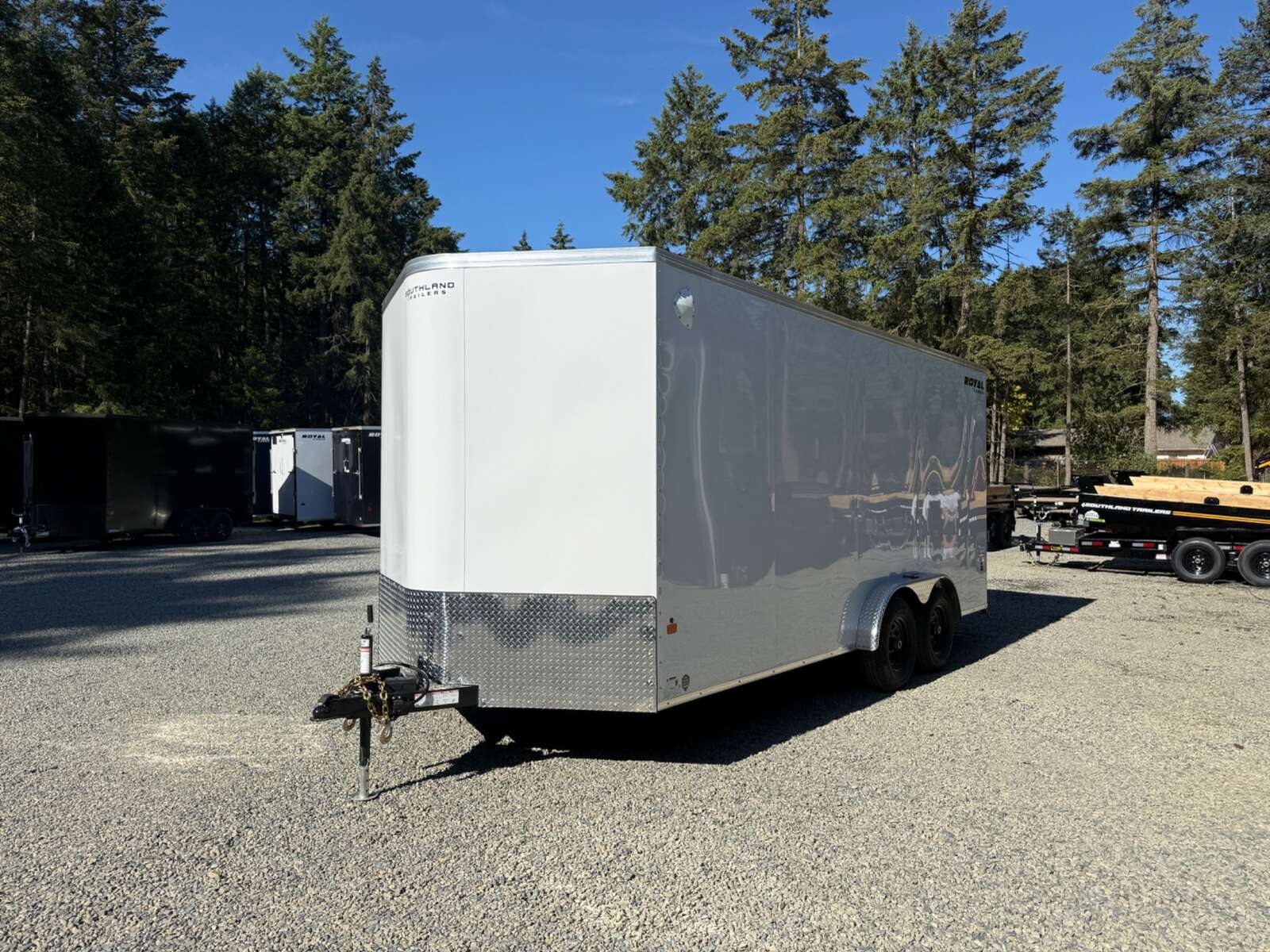 Photo of 2026 Royal Cargo 7.5x18+V 11,400lb GVWR - 86" Interior - Rear Ramp Door
