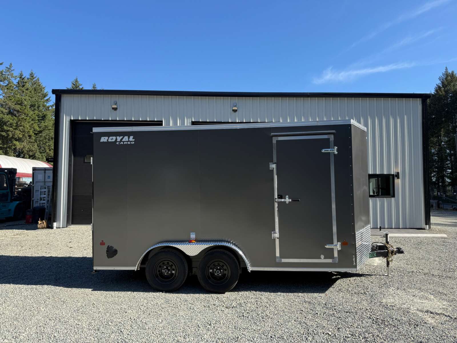 Photo of 2027 7.5X14 +V-NOSE 7,700LB CARGO TRAILER - 86" INTERIOR - RAMP DOOR 