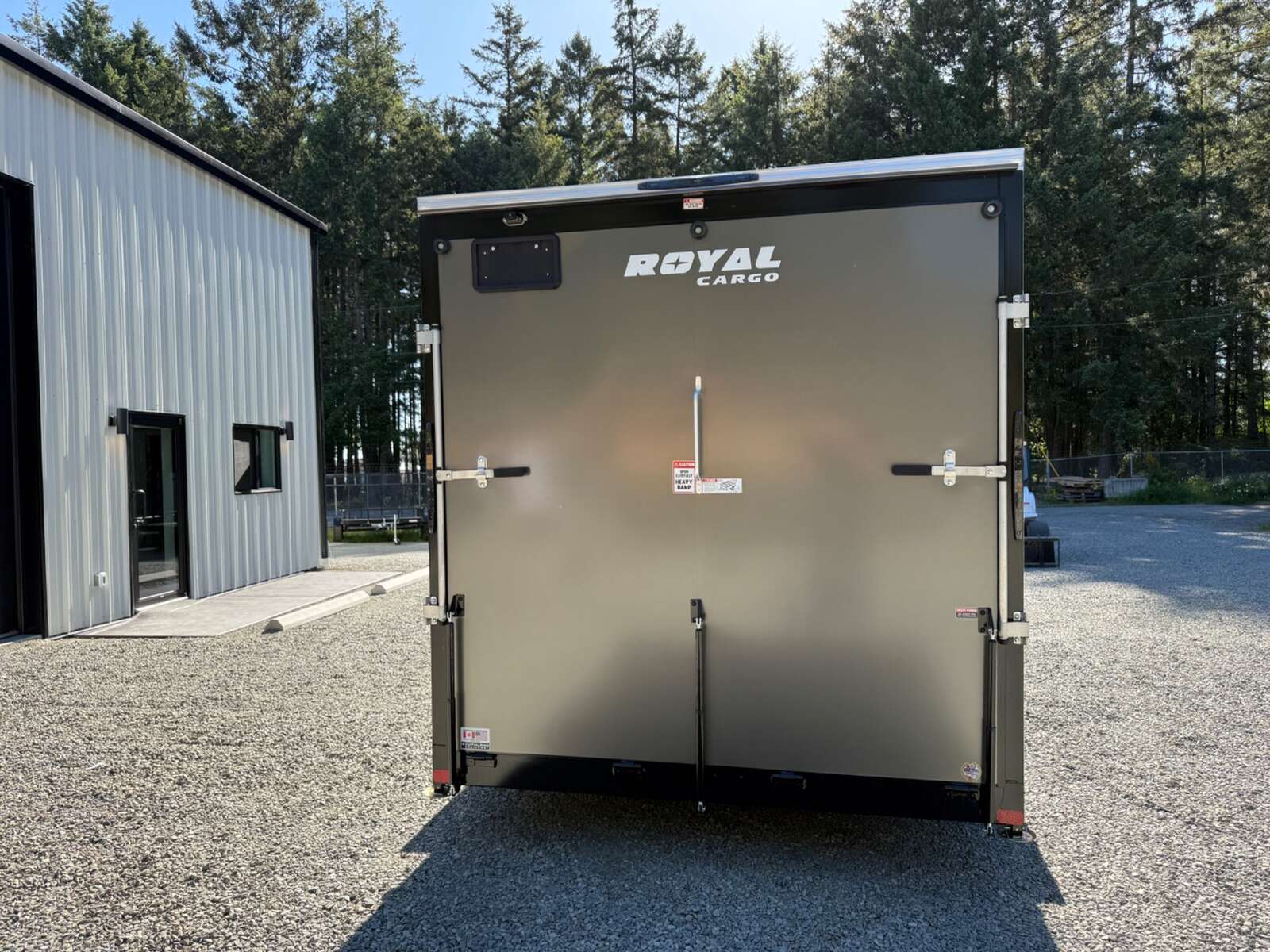Photo of 2027 7.5X14 +V-NOSE 7,700LB CARGO TRAILER - 86" INTERIOR - RAMP DOOR 