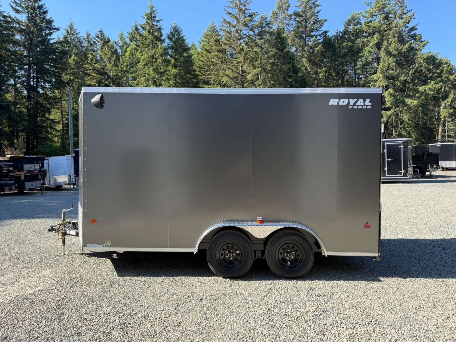 Photo of 2027 7.5X14 +V-NOSE 7,700LB CARGO TRAILER - 86" INTERIOR - RAMP DOOR 