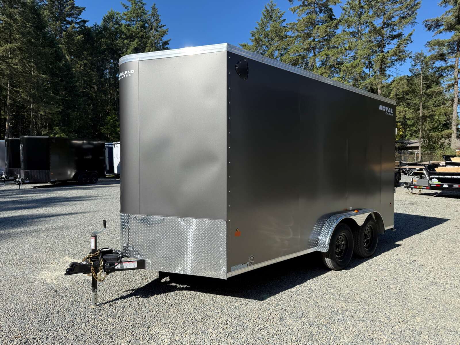 Photo of 2027 7.5X14 +V-NOSE 7,700LB CARGO TRAILER - 86" INTERIOR - RAMP DOOR 