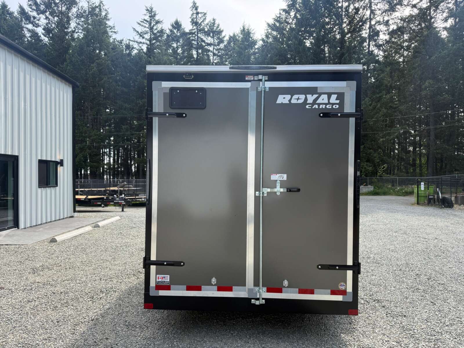 Photo of *SCRATCH/DENT* 2026 Royal Cargo 7X14' + V - HD 11,400LB GVWR - Barn Doors - 86" Interior