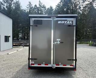 Thumbnail Photo of *SCRATCH/DENT* 2026 Royal Cargo 7X14' + V - HD 11,400LB GVWR - Barn Doors - 86" Interior