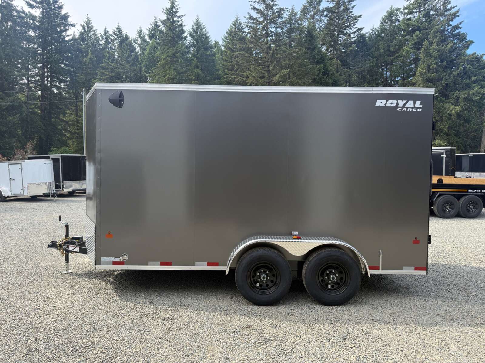 Photo of *SCRATCH/DENT* 2026 Royal Cargo 7X14' + V - HD 11,400LB GVWR - Barn Doors - 86" Interior