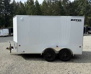Thumbnail Photo of 2026 Royal Cargo 6X12+V 7,700LB GVW - RAMP DOOR - 78" INTERIOR