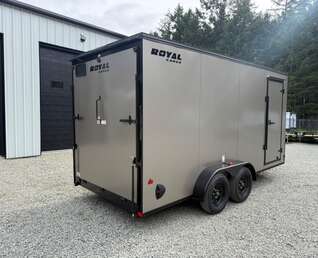 Thumbnail Photo of 2026 Royal Cargo 7X16+V - 7,700LB GVWR - Ramp Door - Blackout Pkg