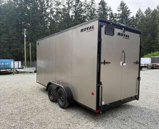 Thumbnail Photo of 2026 Royal Cargo 7X16+V - 7,700LB GVWR - Ramp Door - Blackout Pkg