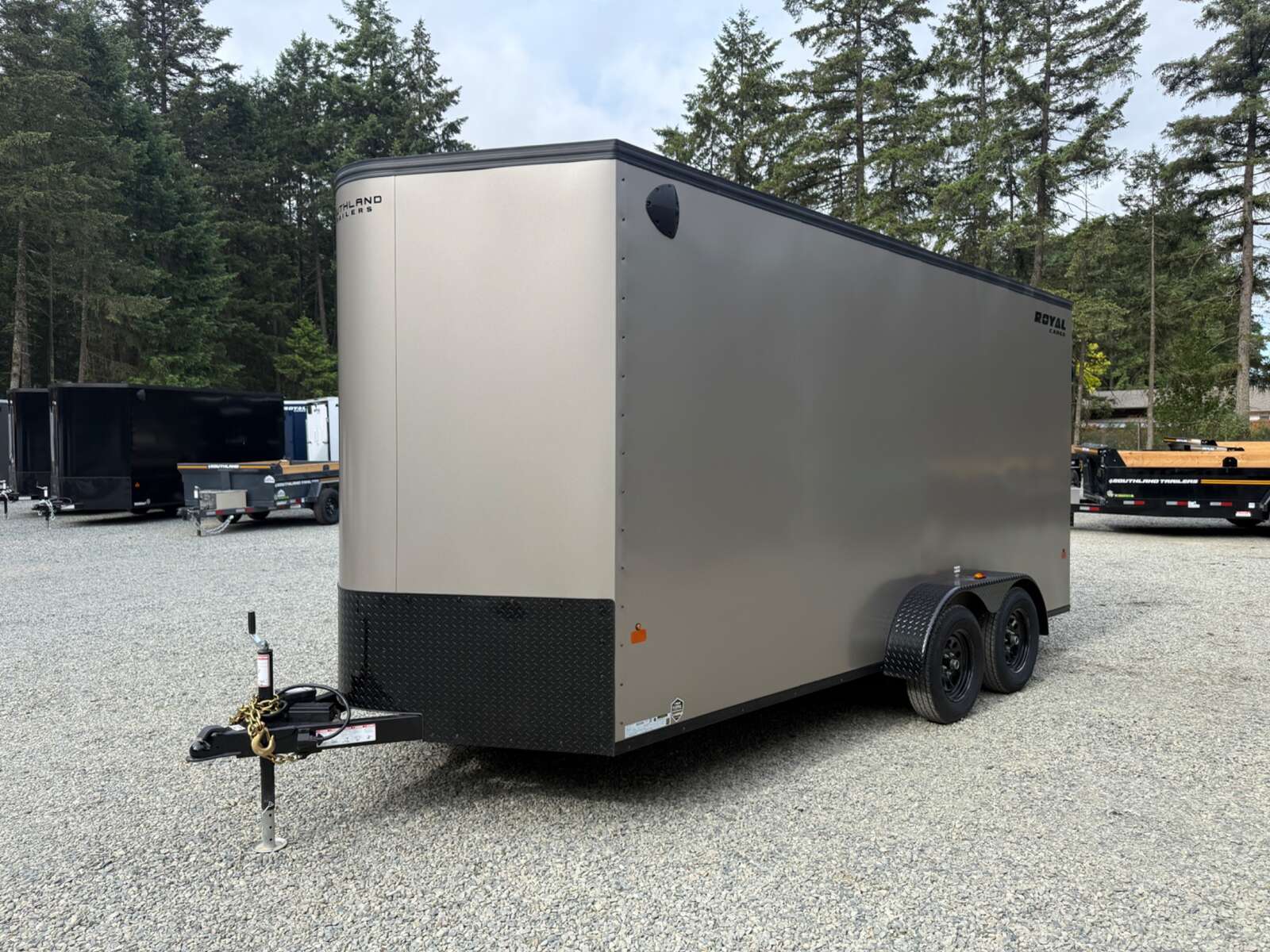 Photo of 2026 Royal Cargo 7X16+V - 7,700LB GVWR - Ramp Door - Blackout Pkg