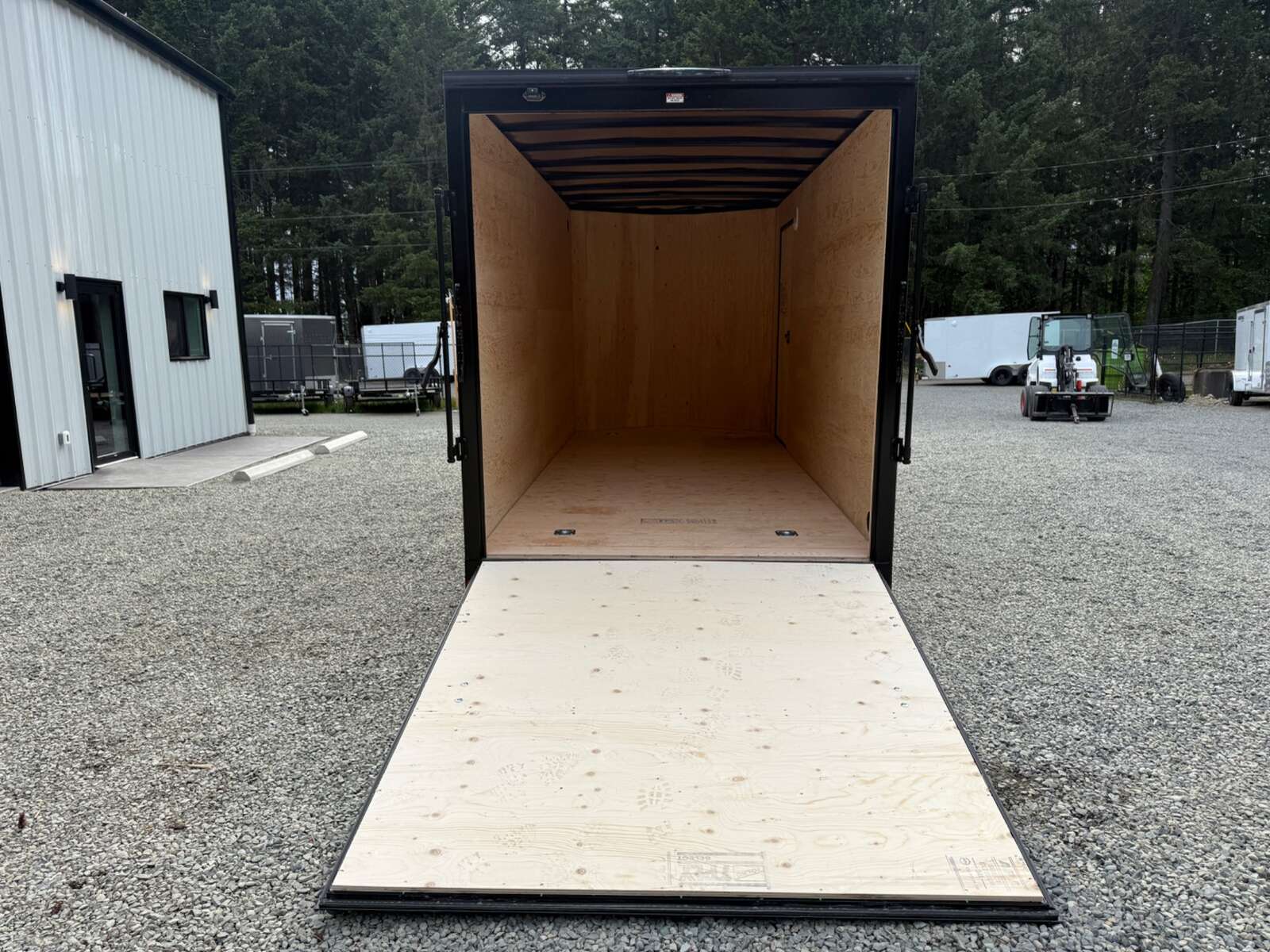 Photo of 2026 Royal Cargo 7X16+V - 7,700LB GVWR - Ramp Door - Blackout Pkg