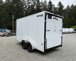 Thumbnail Photo of 2026 Royal Cargo 7X14+V 7700LB GVW - 86" INTERIOR - RAMP DOOR