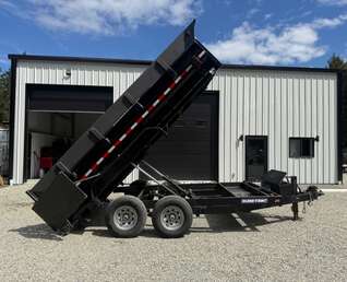 Thumbnail Photo of 2022 Sure-Trac 7X14' 14,000LB GVW Dump Trailer
