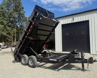 Thumbnail Photo of 2022 Sure-Trac 7X14' 14,000LB GVW Dump Trailer