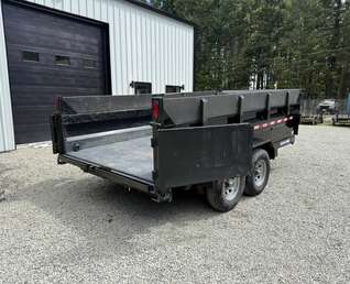 Thumbnail Photo of 2022 Sure-Trac 7X14' 14,000LB GVW Dump Trailer