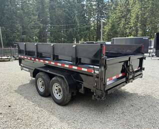 Thumbnail Photo of 2022 Sure-Trac 7X14' 14,000LB GVW Dump Trailer