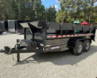 Thumbnail Photo of 2022 Sure-Trac 7X14' 14,000LB GVW Dump Trailer