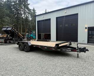 Thumbnail Photo of 2026 Southland 7X18' 15,400LB GVW Equipment Trailer Standup Ramps