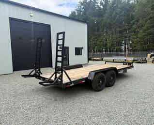 Thumbnail Photo of 2026 Southland 7X18' 15,400LB GVW Equipment Trailer Standup Ramps