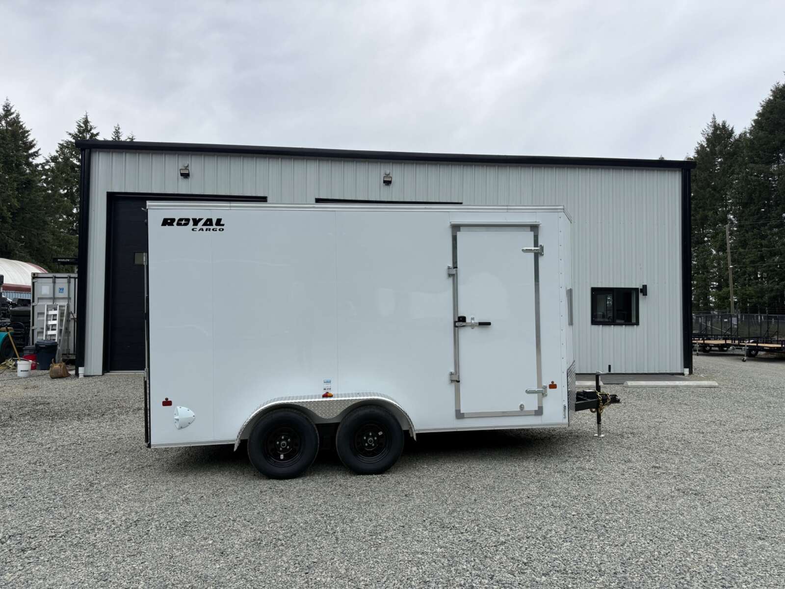 Photo of 2026 Royal Cargo 7X14+V 7700LB GVW - 86" INTERIOR - RAMP DOOR