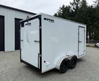 Thumbnail Photo of 2026 Royal Cargo 7X14+V 7700LB GVW - 86" INTERIOR - RAMP DOOR
