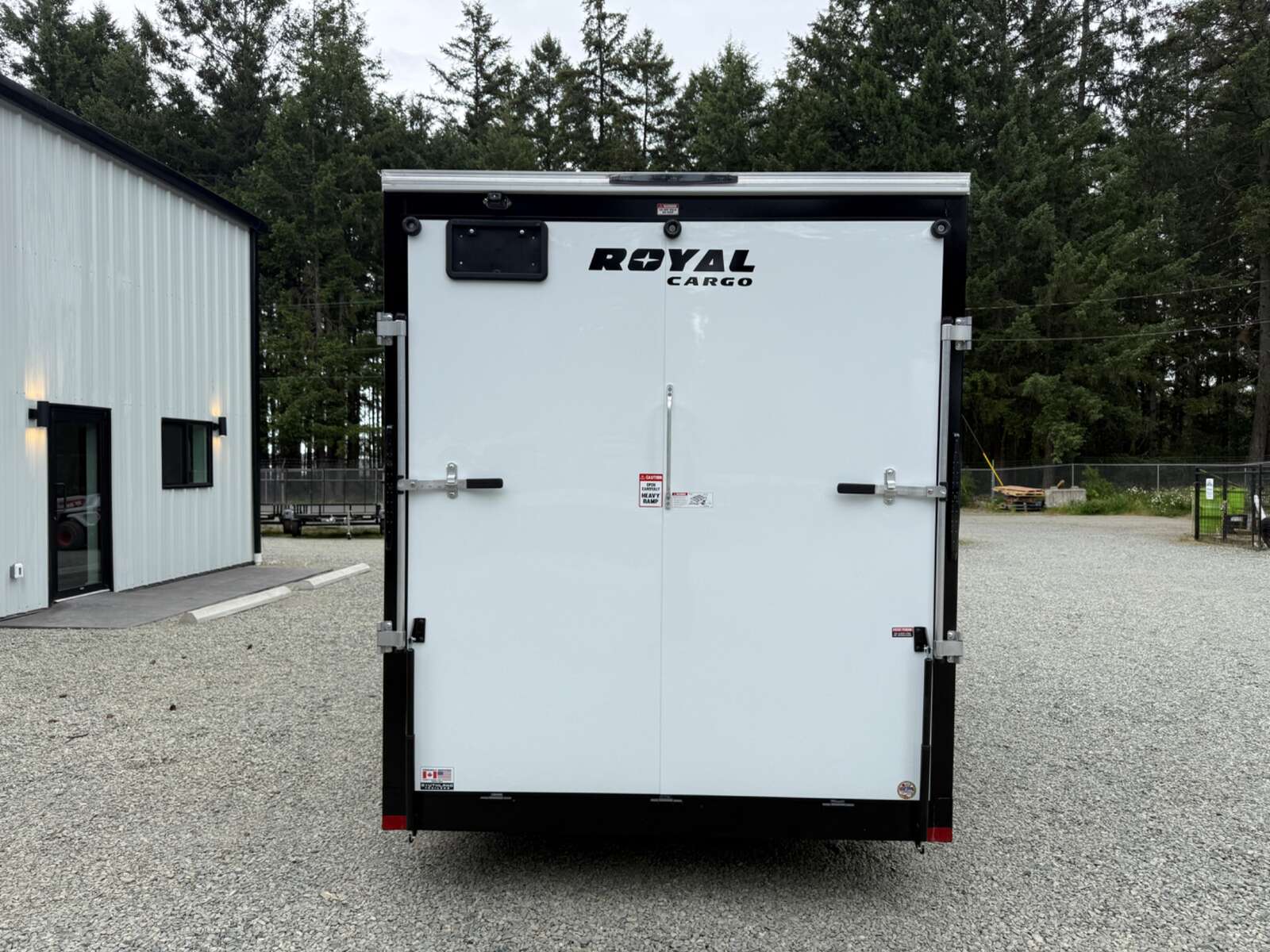 Photo of 2026 Royal Cargo 7X14+V 7700LB GVW - 86" INTERIOR - RAMP DOOR