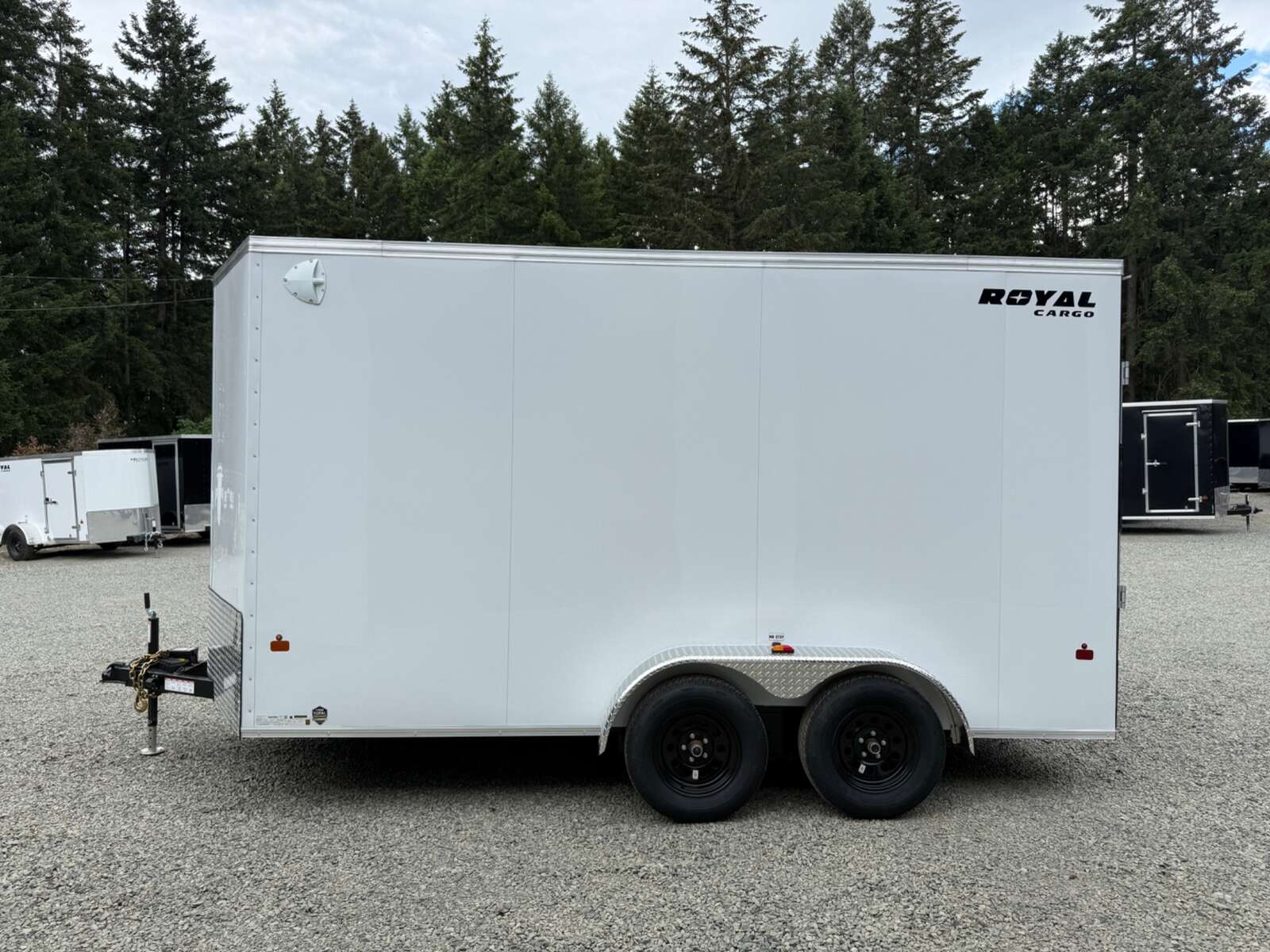 Photo of 2026 Royal Cargo 7X14+V 7700LB GVW - 86" INTERIOR - RAMP DOOR