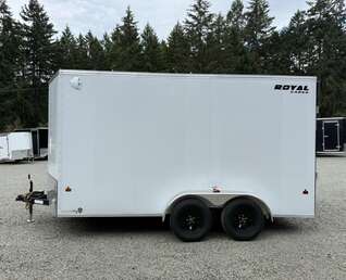 Thumbnail Photo of 2026 Royal Cargo 7X14+V 7700LB GVW - 86" INTERIOR - RAMP DOOR
