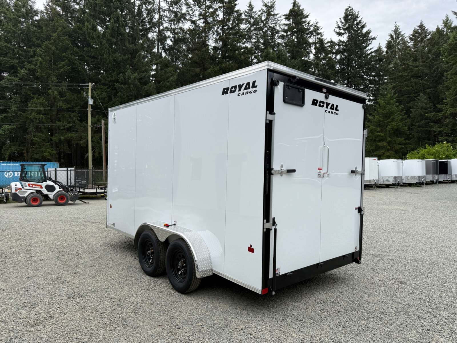 Photo of 2026 Royal Cargo 7X14+V 7700LB GVW - 86" INTERIOR - RAMP DOOR