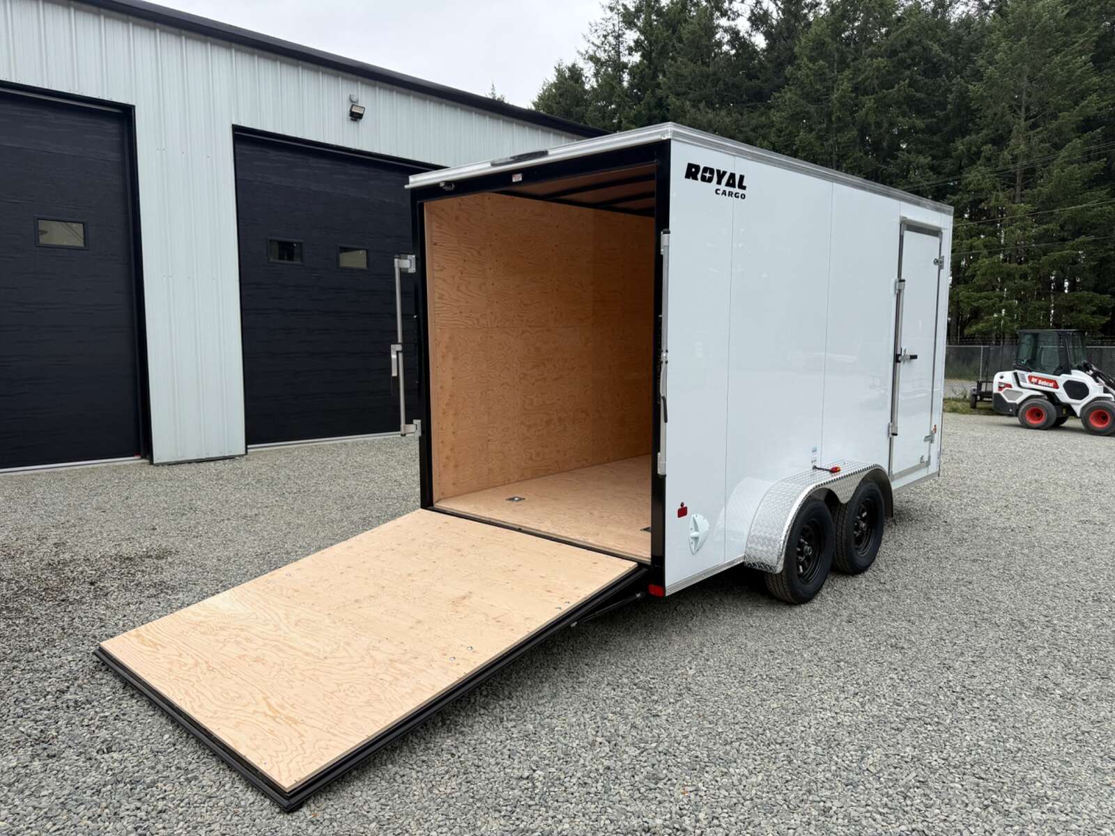 Photo of 2026 Royal Cargo 7X14+V 7700LB GVW - 86" INTERIOR - RAMP DOOR