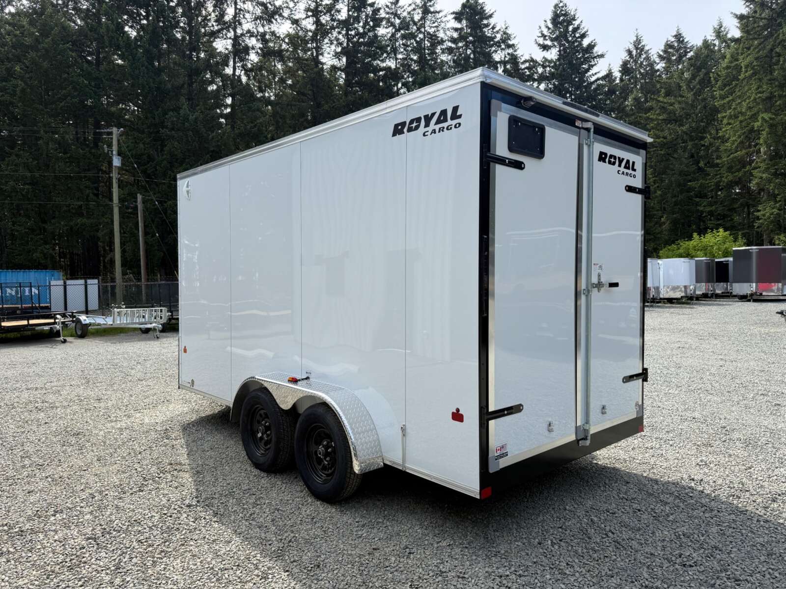 Photo of 2026 Royal Cargo 7X14+V 7700LB GVW - 86" INTERIOR - BARN DOORS 