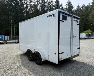 Thumbnail Photo of 2026 Royal Cargo 7X14+V 7700LB GVW - 86" INTERIOR - BARN DOORS 