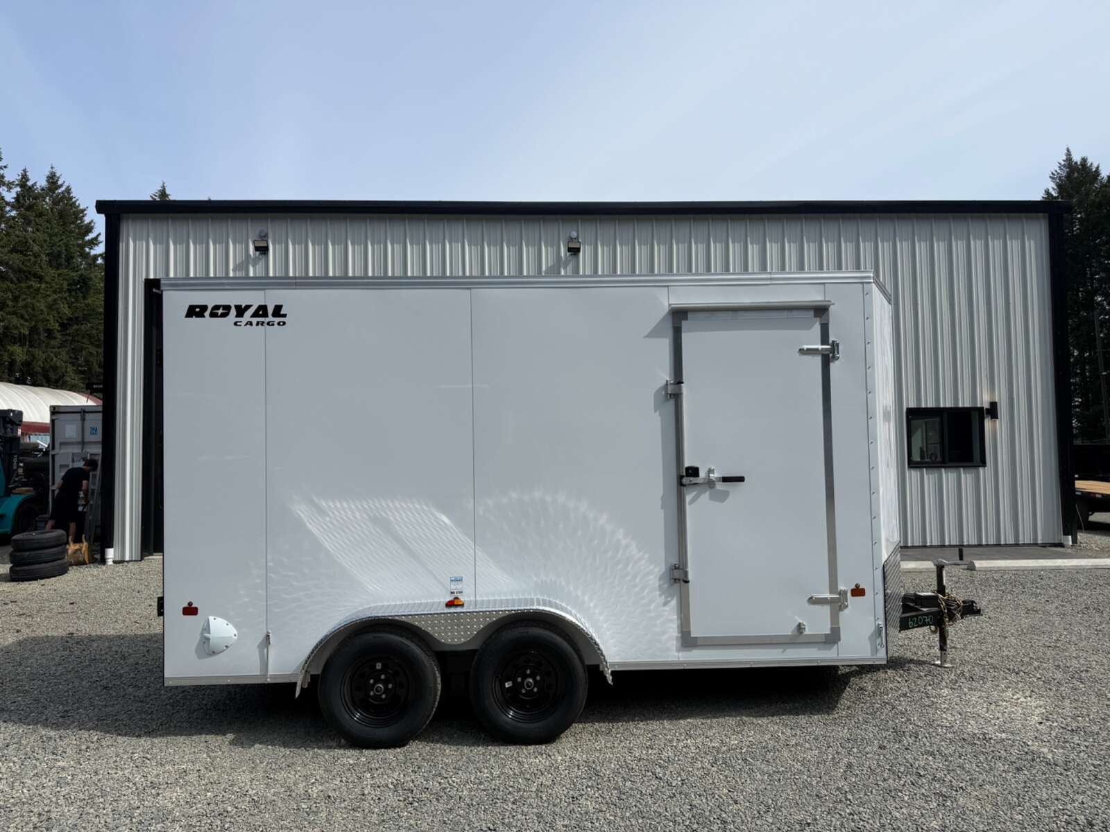 Photo of 2026 Royal Cargo 7X14+V 7700LB GVW - 86" INTERIOR - BARN DOORS