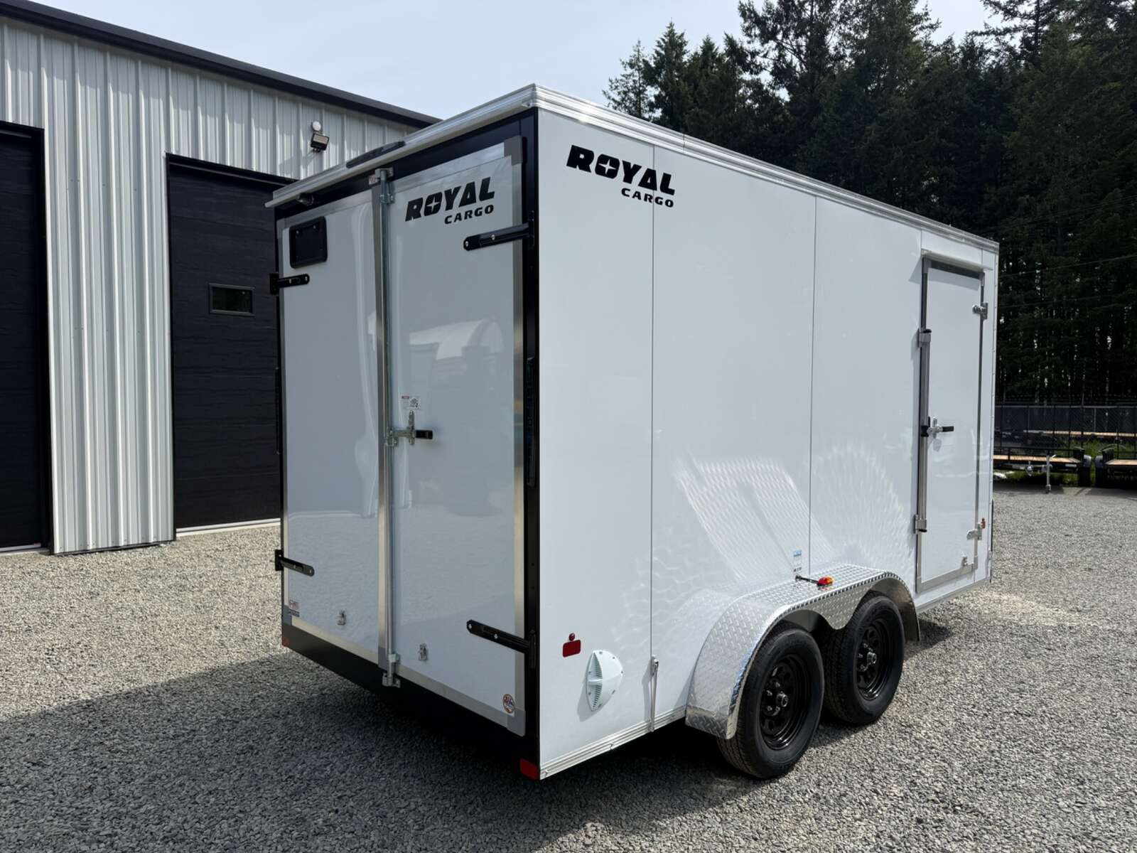 Photo of 2026 Royal Cargo 7X14+V 7700LB GVW - 86" INTERIOR - BARN DOORS