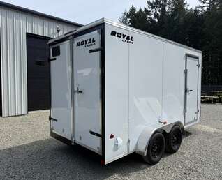 Thumbnail Photo of 2026 Royal Cargo 7X14+V 7700LB GVW - 86" INTERIOR - BARN DOORS