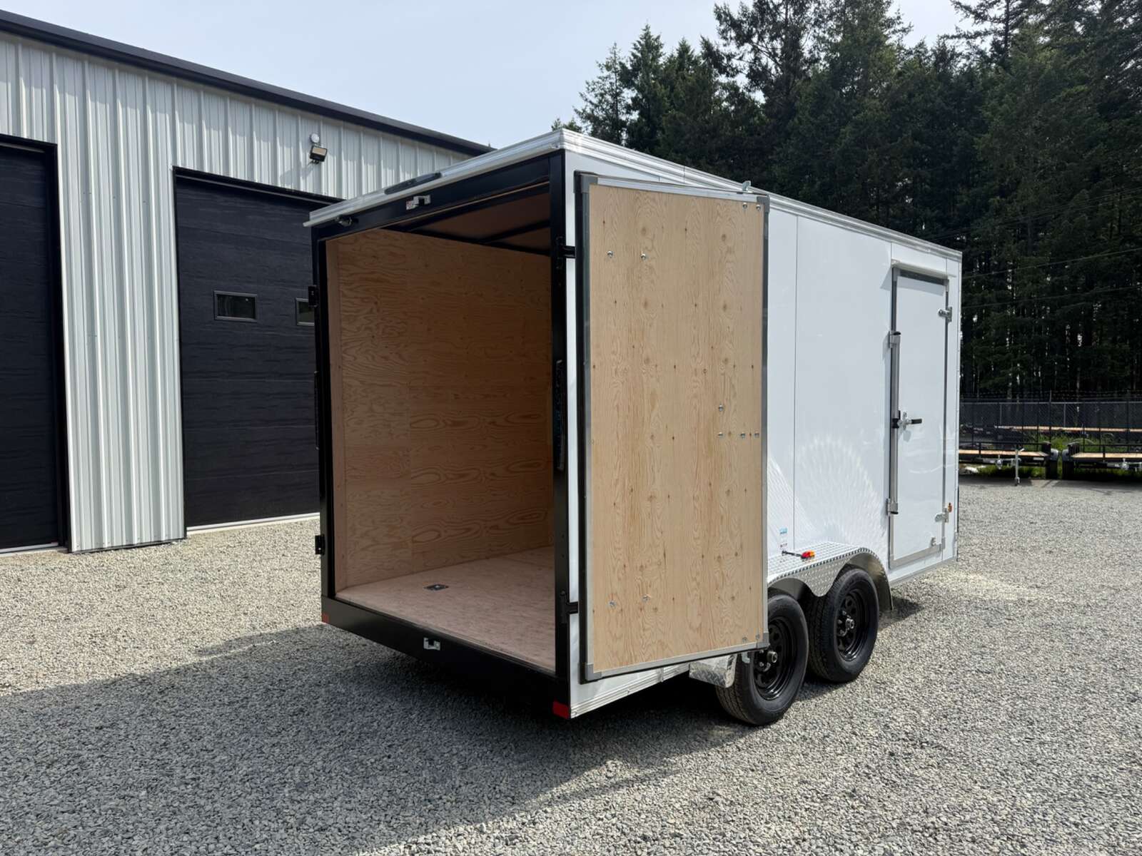 Photo of 2026 Royal Cargo 7X14+V 7700LB GVW - 86" INTERIOR - Barn Doors 