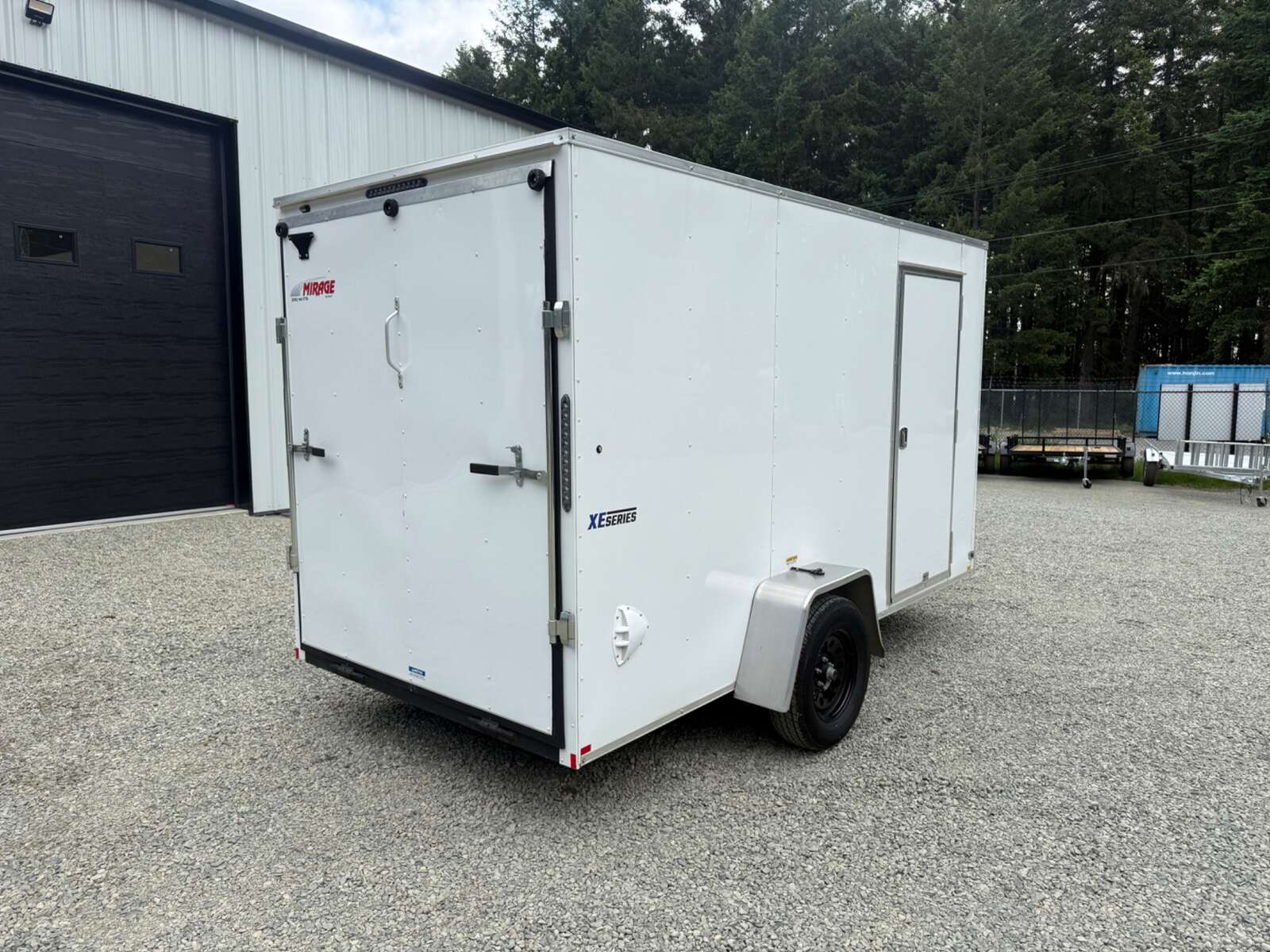 Photo of Used 2024 Mirage 6X12' V-Nose - 2990LB GVWR - Ramp Door