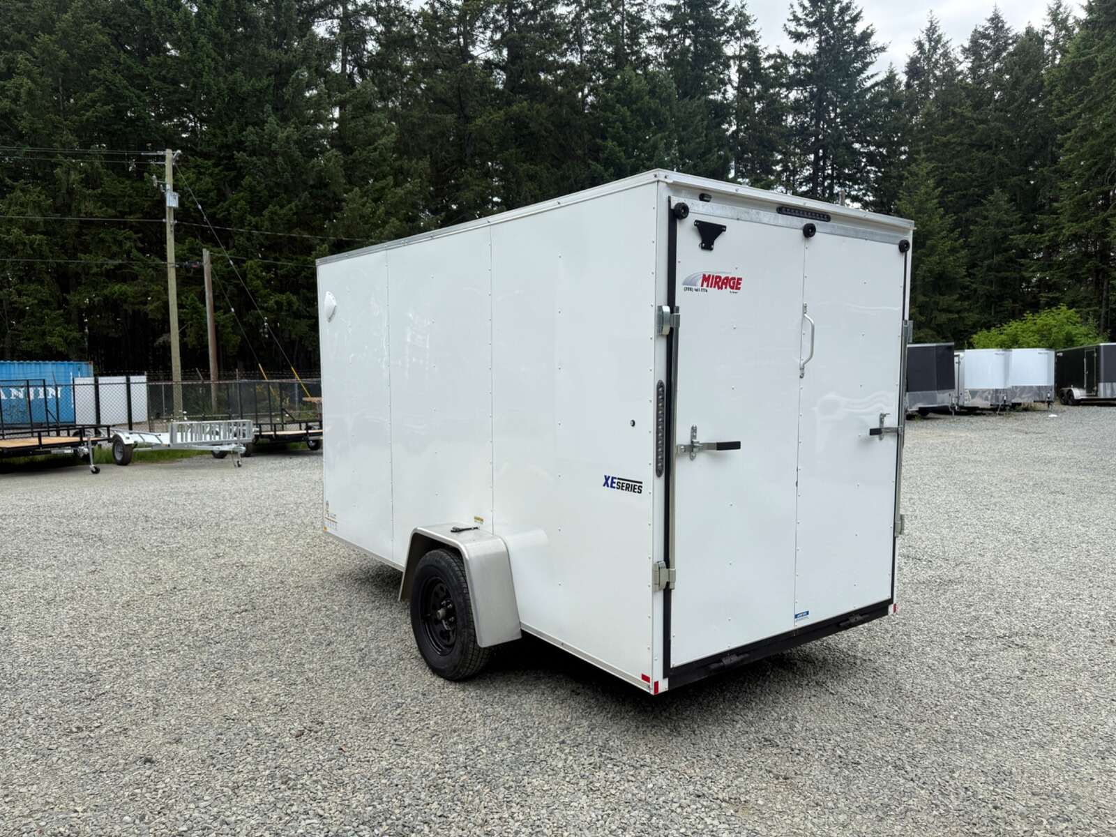 Photo of Used 2024 Mirage 6X12' V-Nose - 2990LB GVWR - Ramp Door