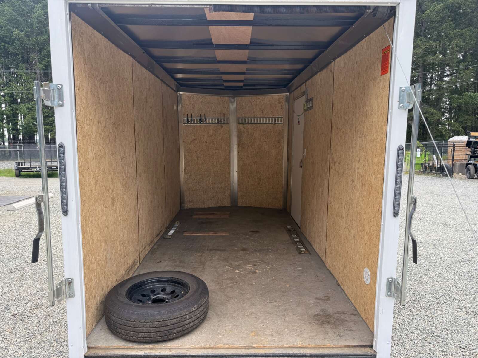Photo of Used 2024 Mirage 6X12' V-Nose - 2990LB GVWR - Ramp Door