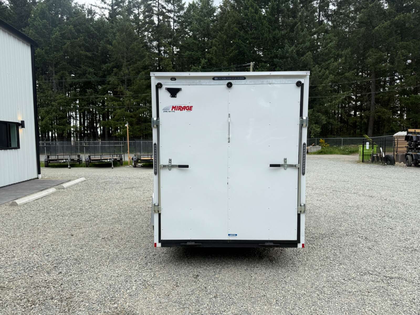 Photo of Used 2024 Mirage 6X12' V-Nose - 2990LB GVWR - Ramp Door