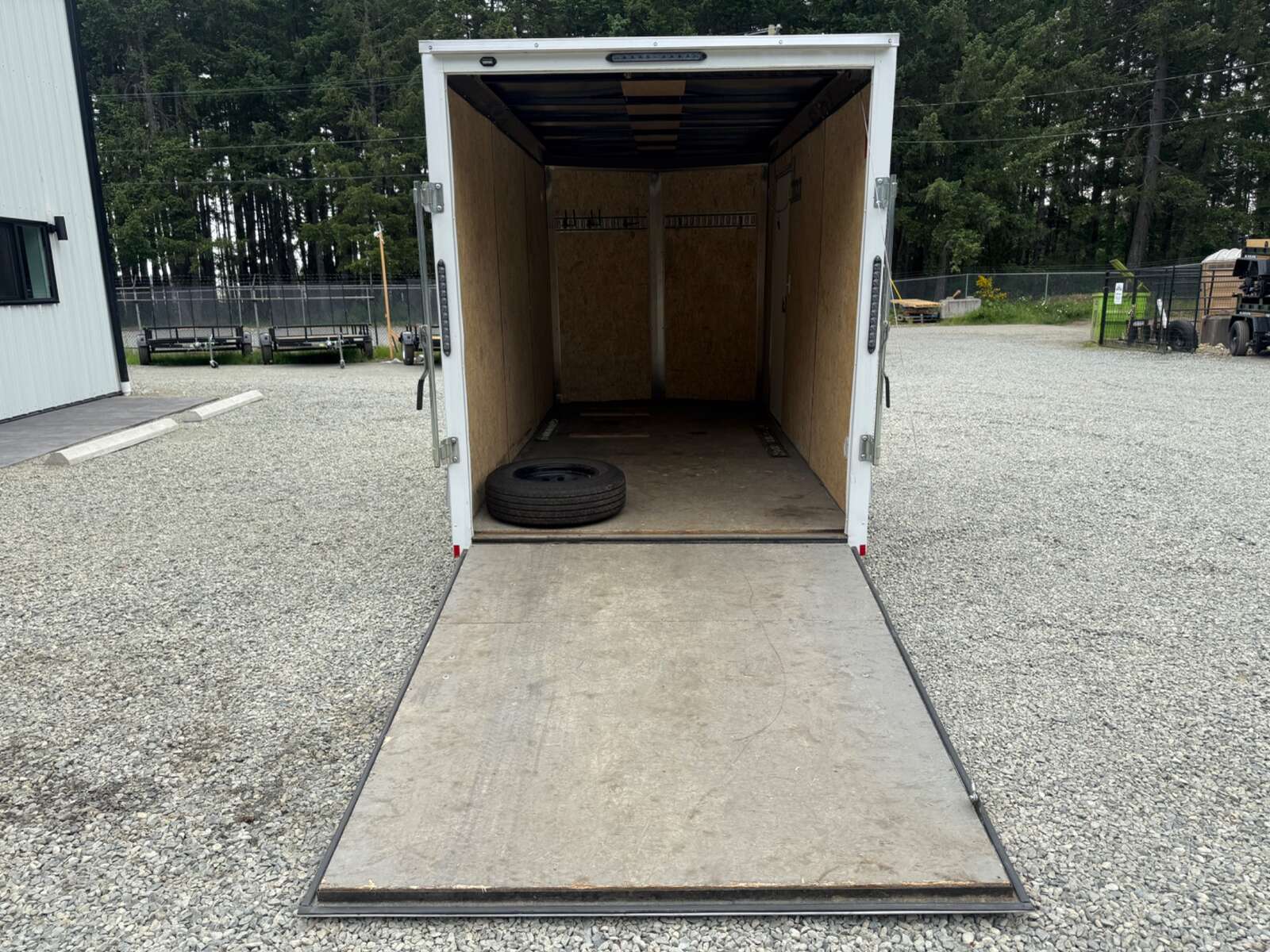 Photo of Used 2024 Mirage 6X12' V-Nose - 2990LB GVWR - Ramp Door