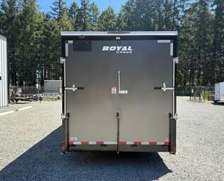 Thumbnail Photo of 2026 Royal Cargo 7.5x18+V 11,400lb GVWR - 86" Interior - Rear Ramp Door 