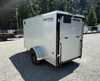 Thumbnail Photo of 2026 Royal Cargo 5X10+V 2990LB GVW - RAMP DOOR - 64" INTERIOR 