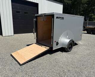 Thumbnail Photo of 2026 Royal Cargo 5X10+V 2990LB GVW - RAMP DOOR - 64" INTERIOR 