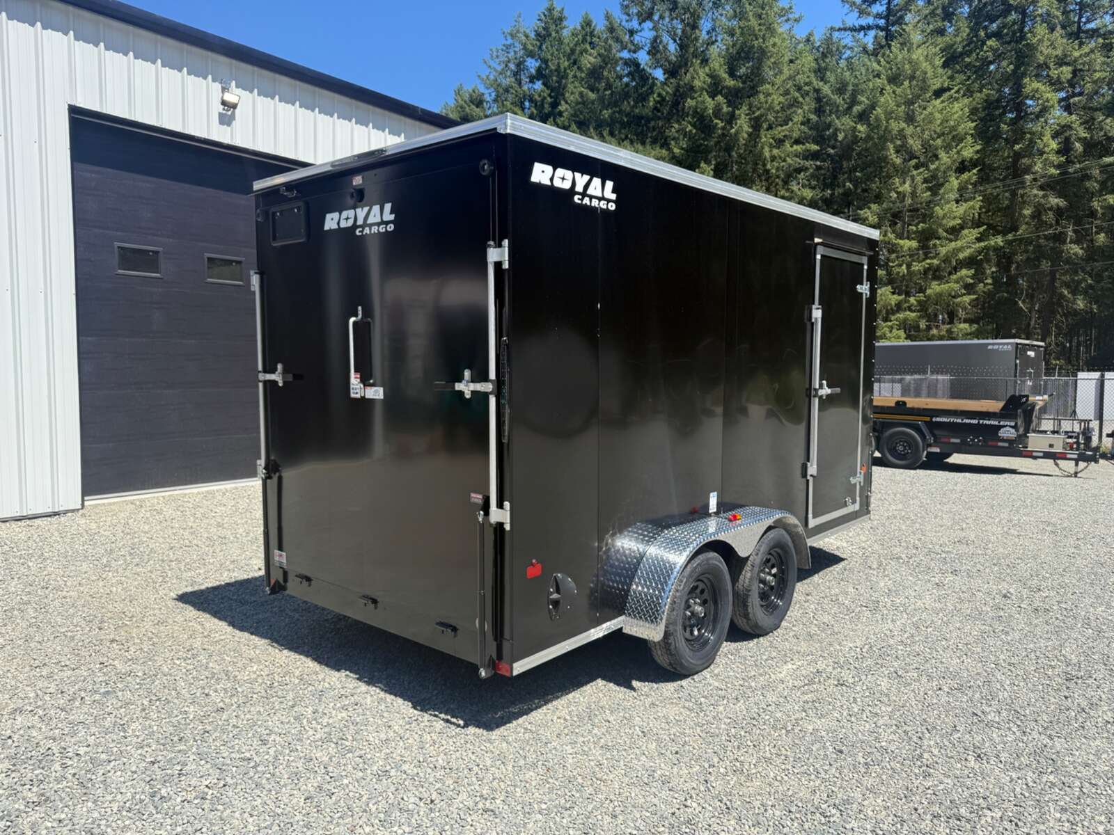 Photo of 2026 Royal Cargo 7X14+V 7700LB GVW - 86" INTERIOR - RAMP DOOR