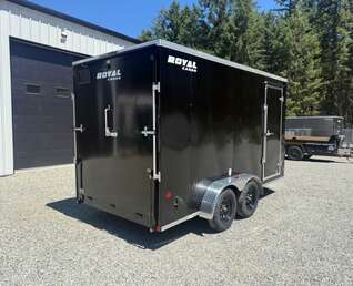 Thumbnail Photo of 2026 Royal Cargo 7X14+V 7700LB GVW - 86" INTERIOR - RAMP DOOR
