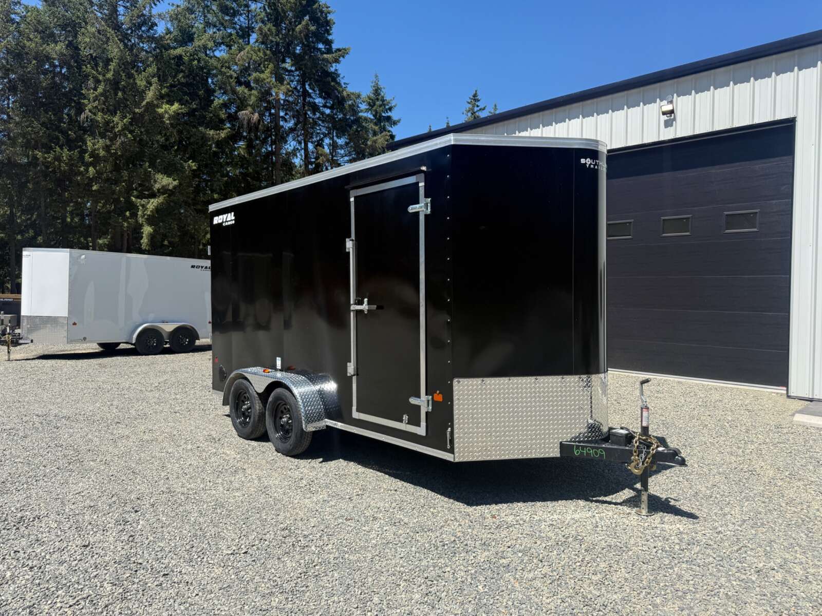 Photo of 2026 Royal Cargo 7X14+V 7700LB GVW - 86" INTERIOR - RAMP DOOR