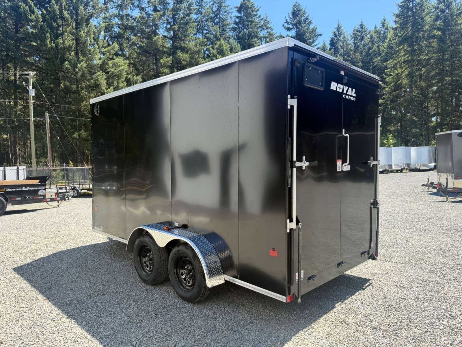 Photo of 2026 Royal Cargo 7X14+V 7700LB GVW - 86" INTERIOR - RAMP DOOR
