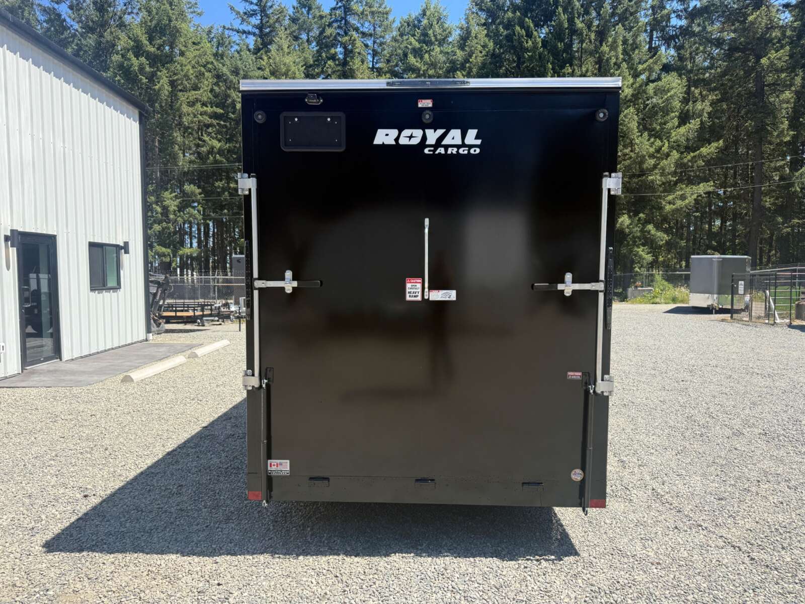 Photo of 2026 Royal Cargo 7X14+V 7700LB GVW - 86" INTERIOR - RAMP DOOR