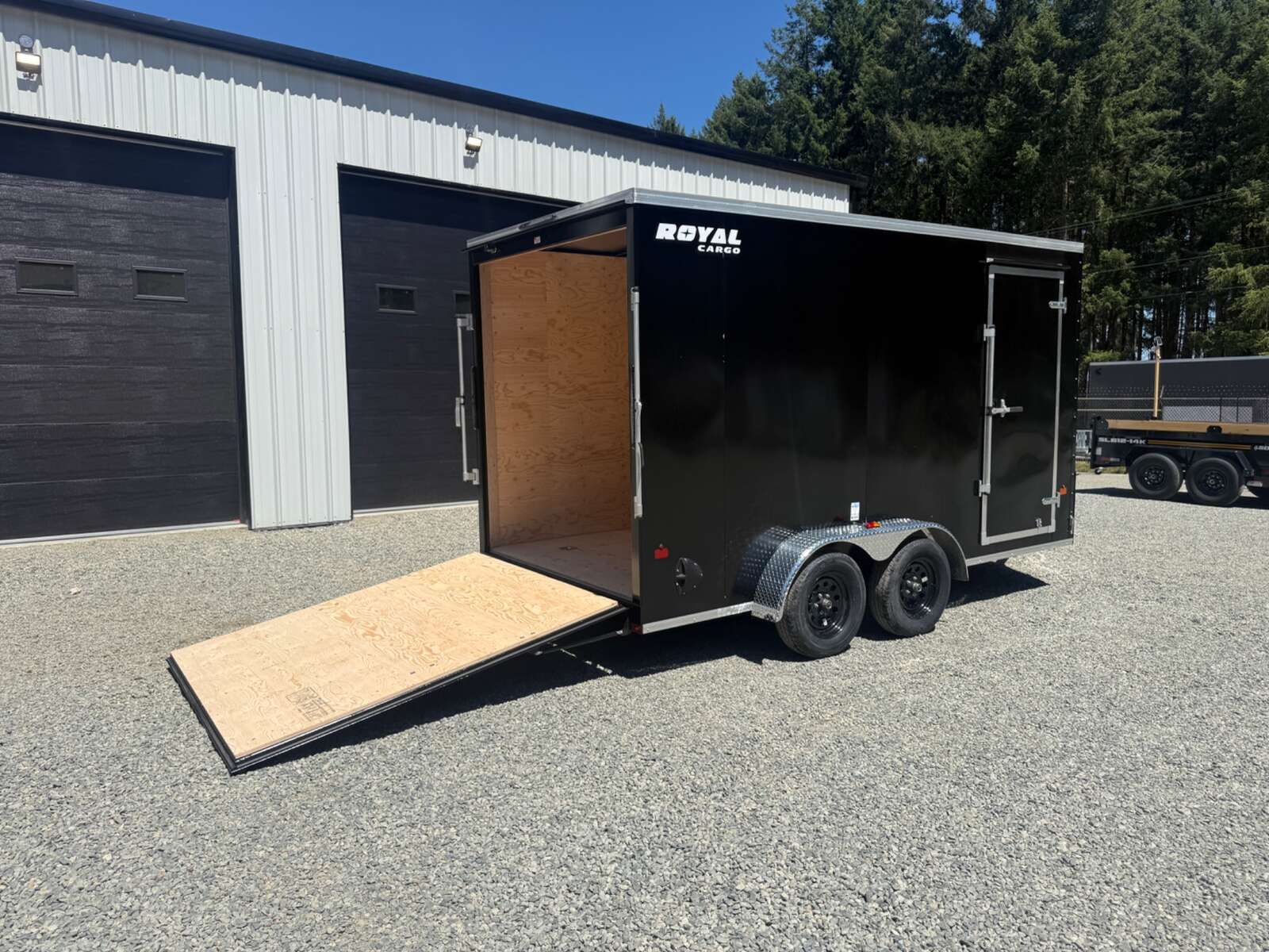 Photo of 2026 Royal Cargo 7X14+V 7700LB GVW - 86" INTERIOR - RAMP DOOR